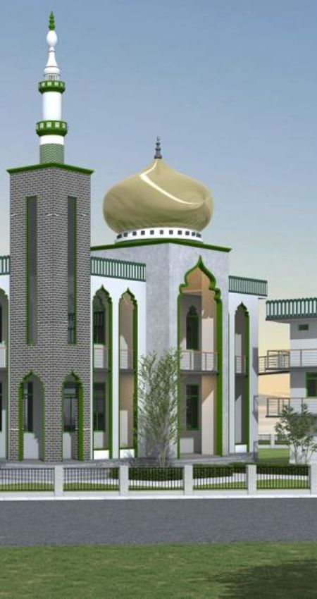 Al-Masjidul Hasaniya Mosque exterior
